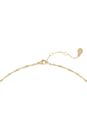 Ketting Snake  Goud kleur Stainless Steel h5 Afbeelding2